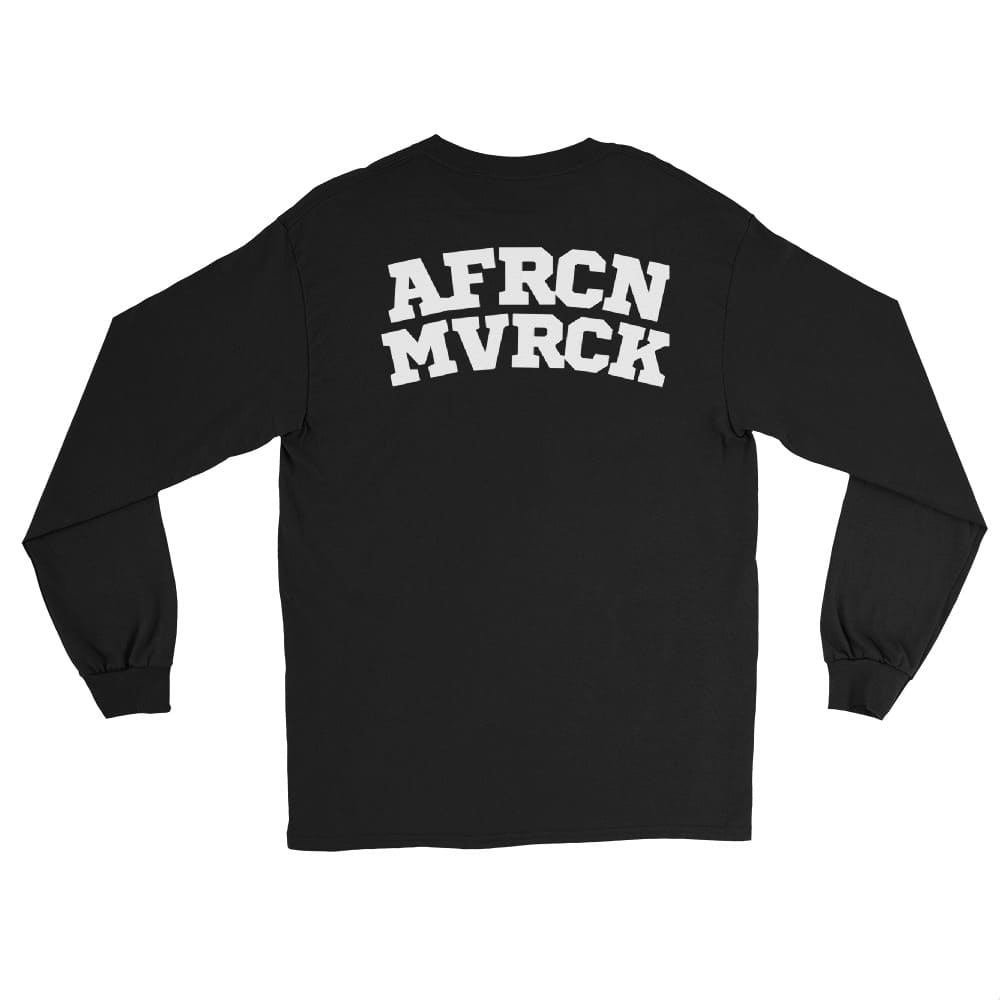 AFRCN MVRCK Long Sleeve Shirt - Black & White 2