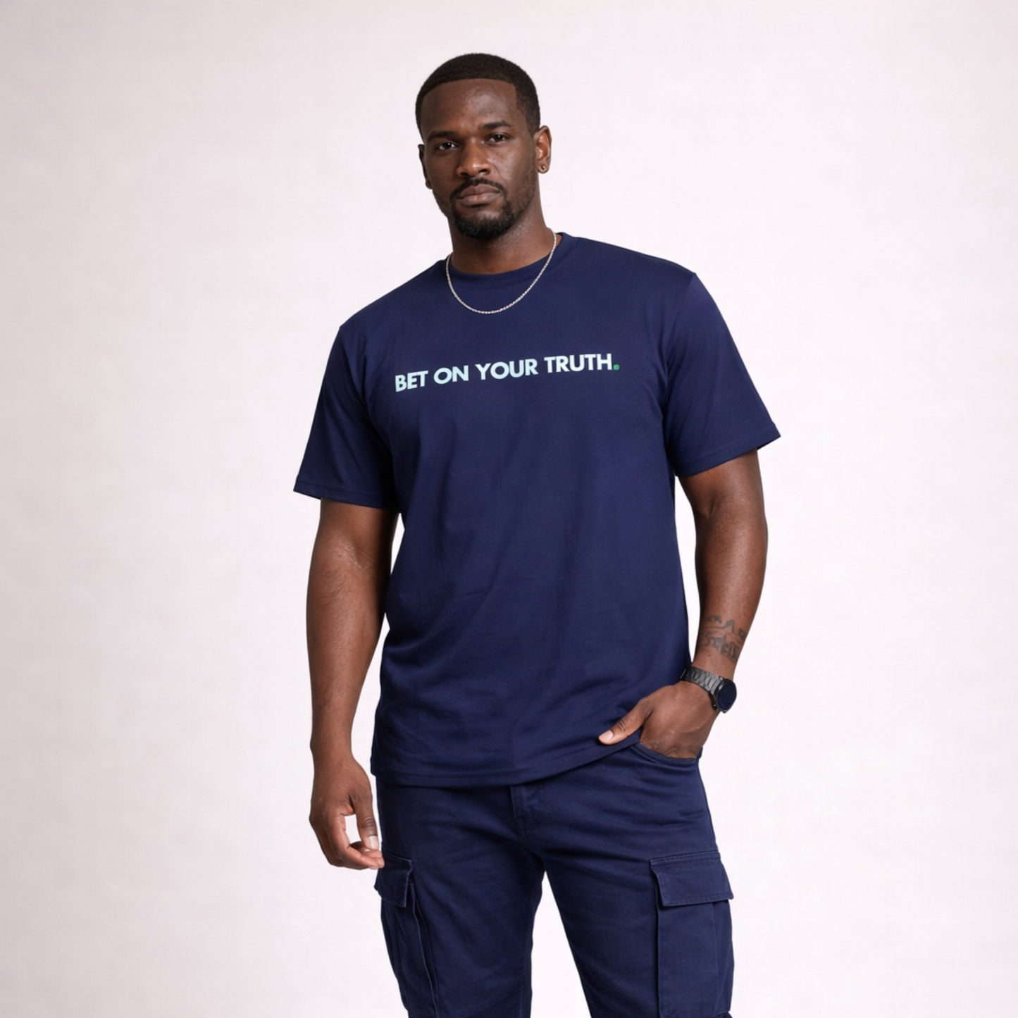 Bet On Your Truth™ Tee - Precision Blue