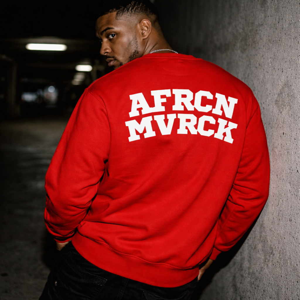 AFRCN MVRCK Crewneck - Main Character Red 