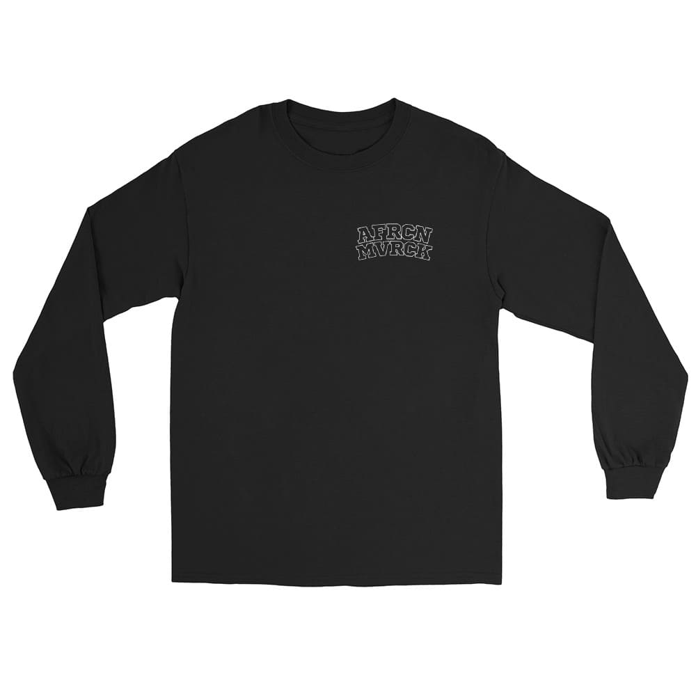AFRCN MVRCK Long Sleeve Shirt - Black & White