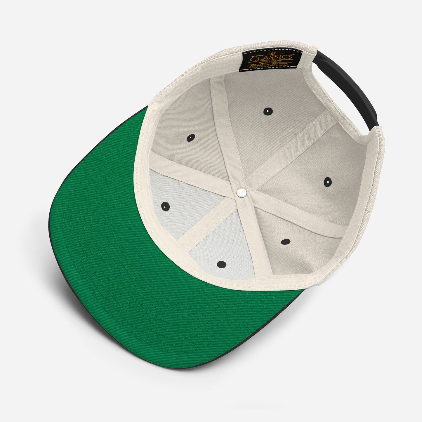 AFRCN MVRCK Snapback - Cream & Black 2