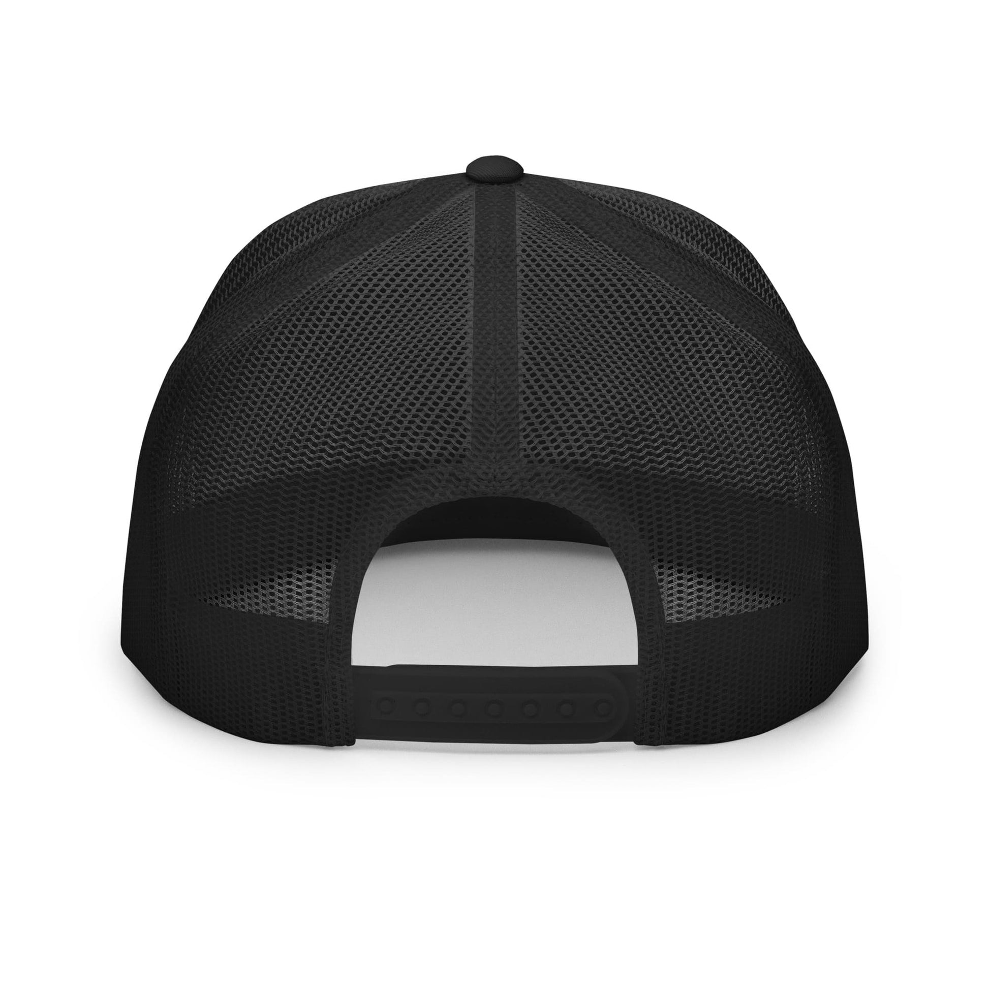 AFRCN MVRCK Trucker Hat — White & Black 2