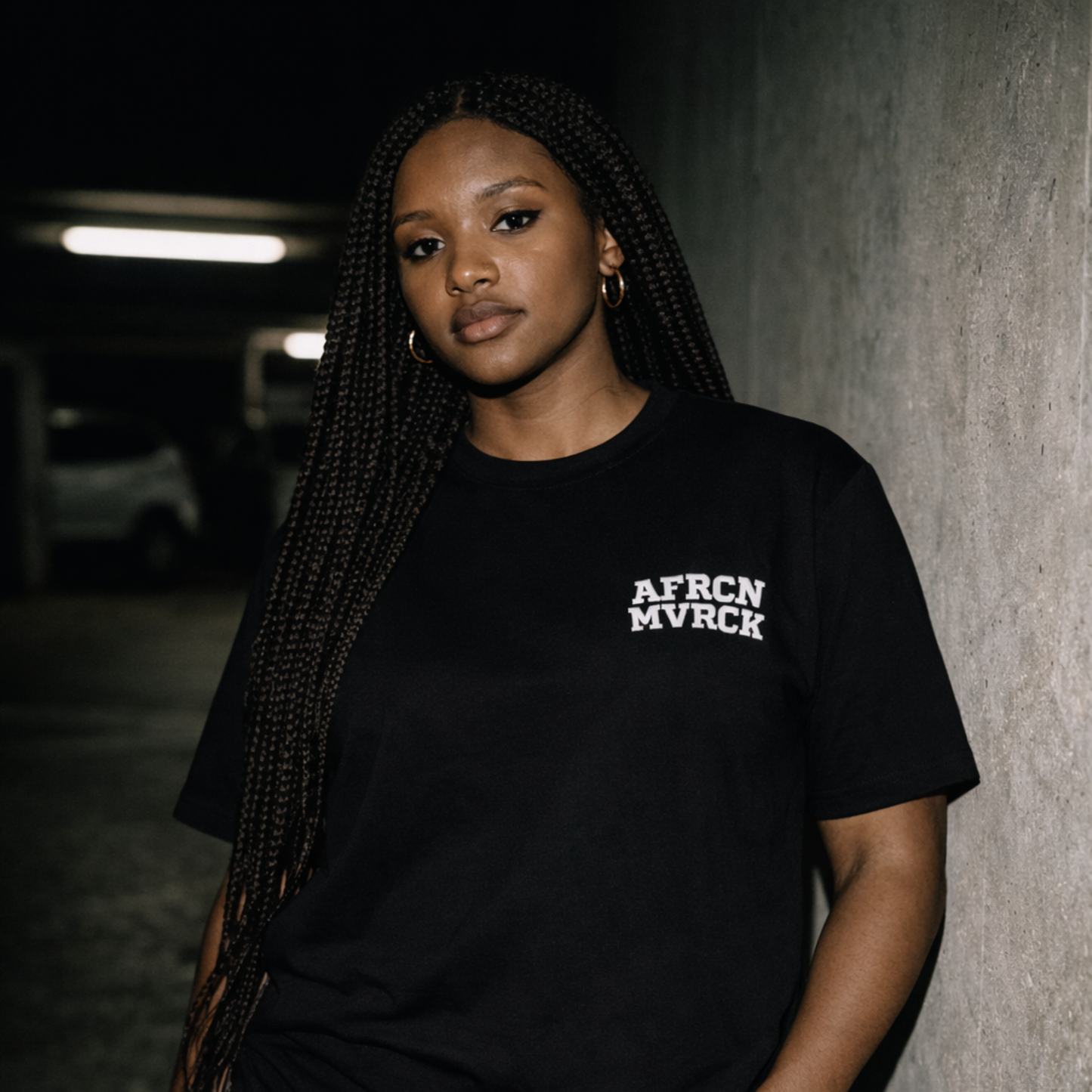 AFRCN MVRCK Monochrome Essential Tee