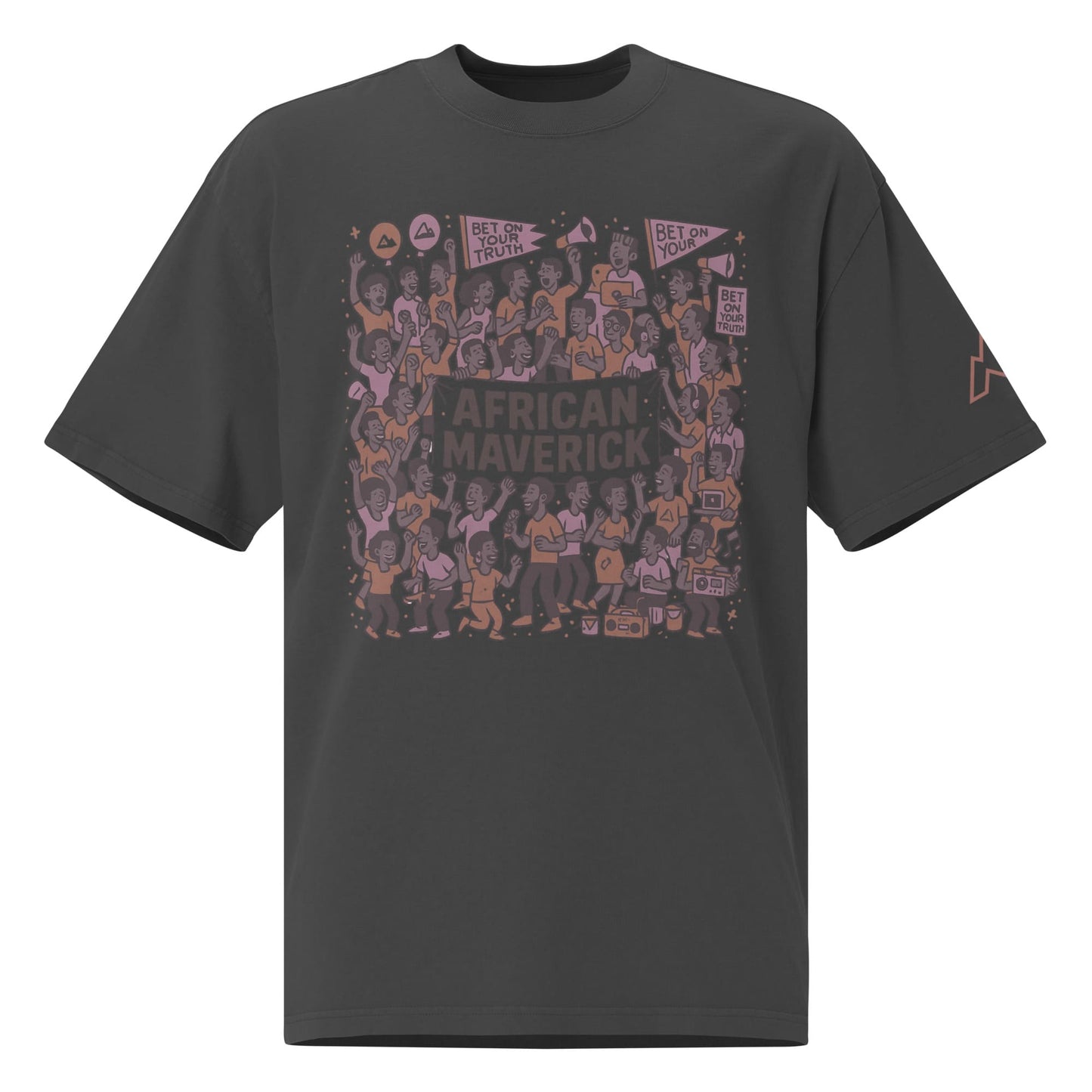 African Maverick Block‑Party Tee - Twilight Bash 3