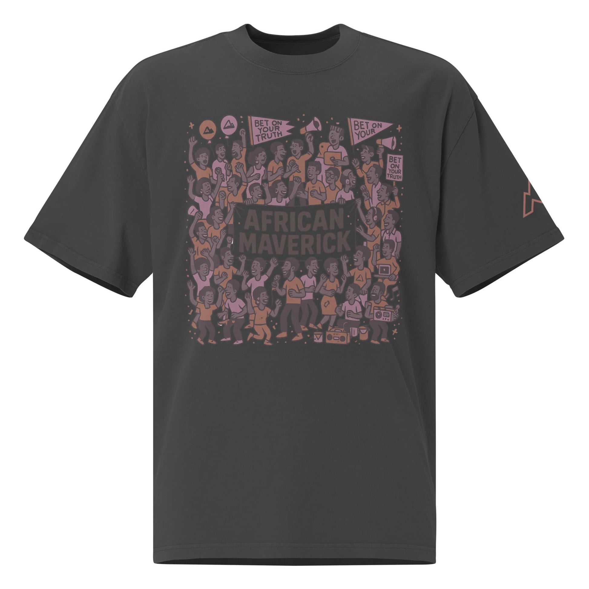 African Maverick Block‑Party Tee - Twilight Bash 3