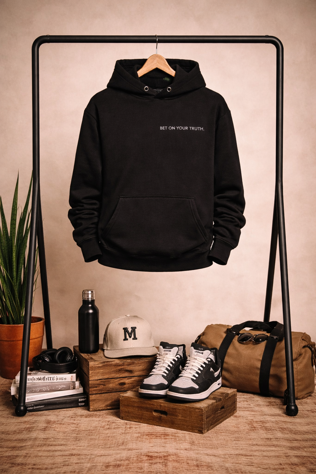 Bet On Your Truth™ Hoodie - Black