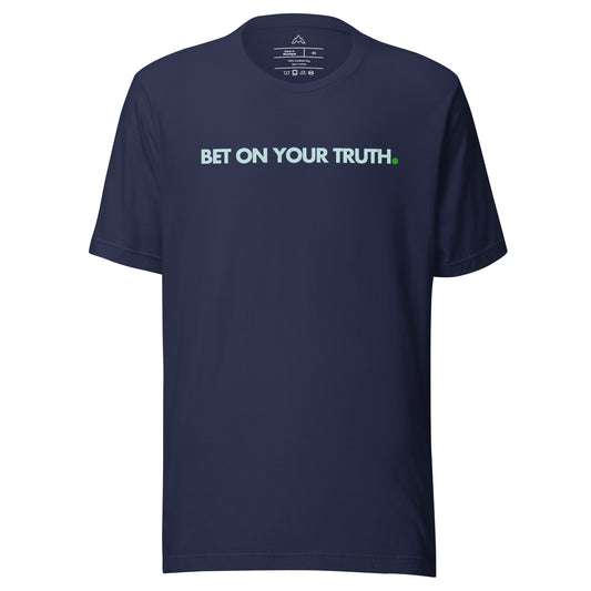 Bet On Your Truth™ Tee - Precision Blue