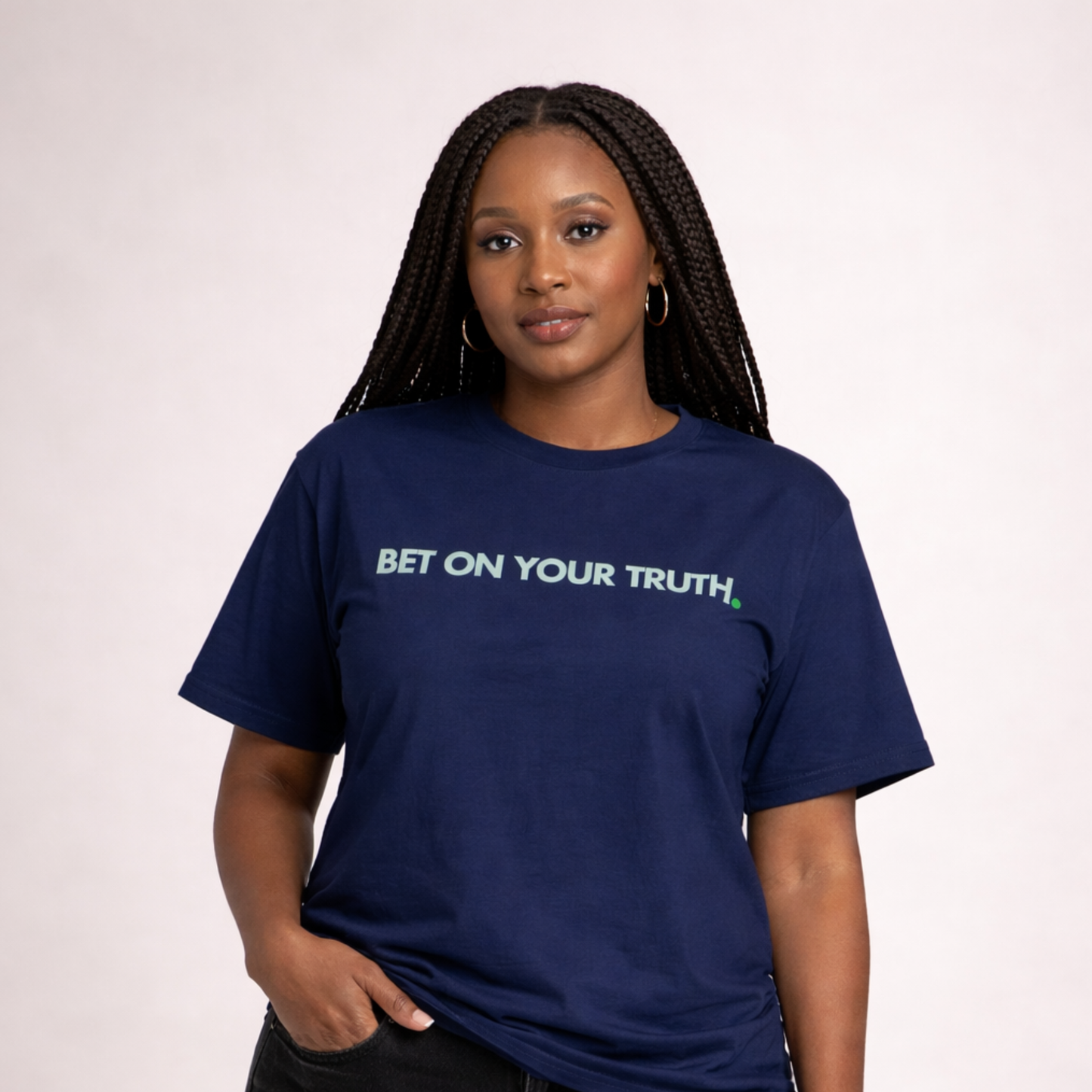 Bet On Your Truth™ Tee - Precision Blue