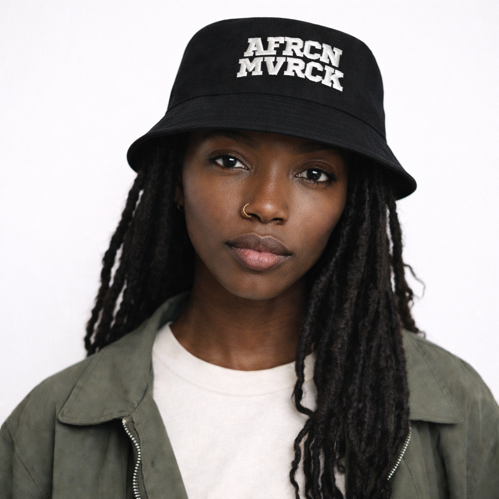 AFRCN MVRCK Monochrome Bucket Hat