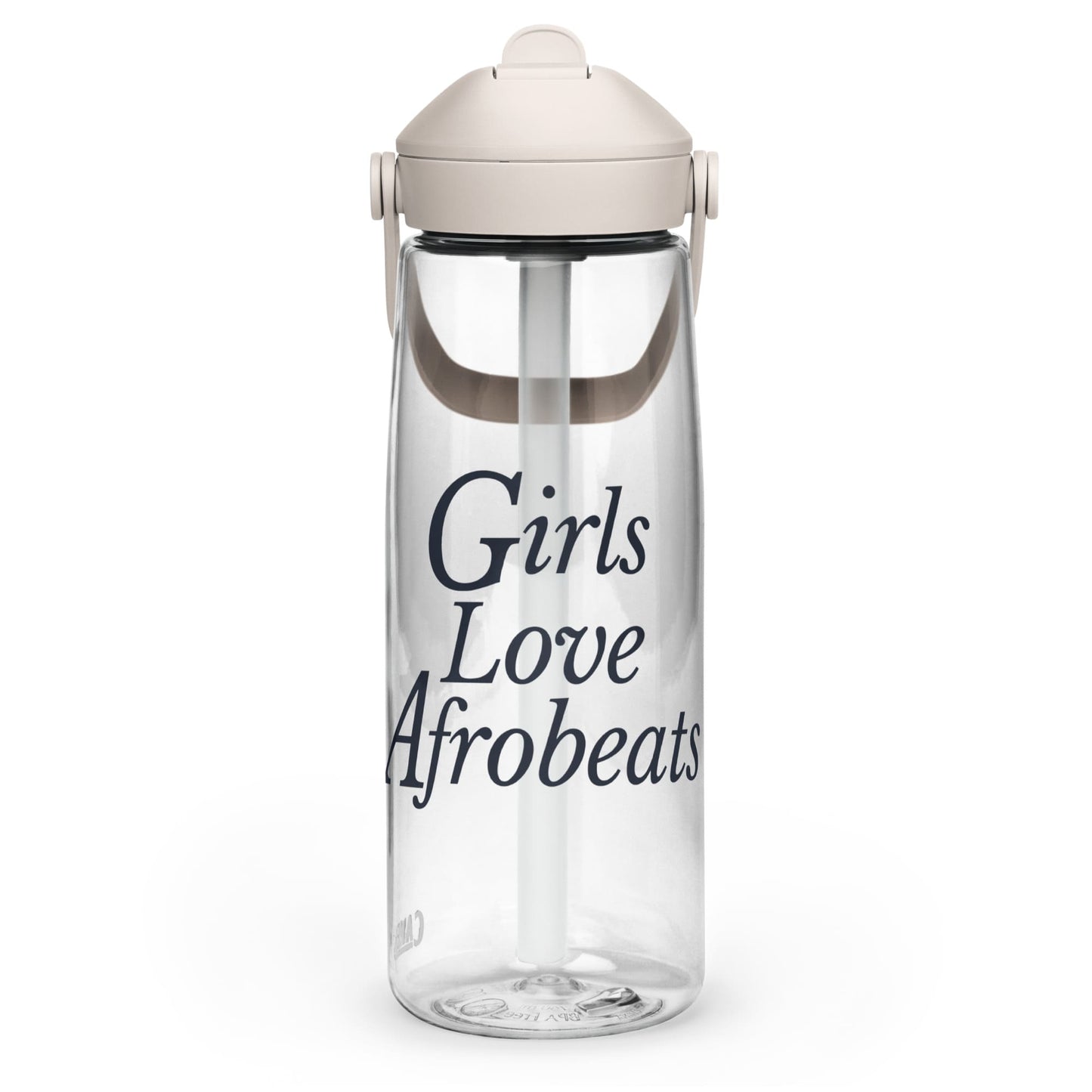 Girls Love Aforbeats Flip Straw Water Bottle