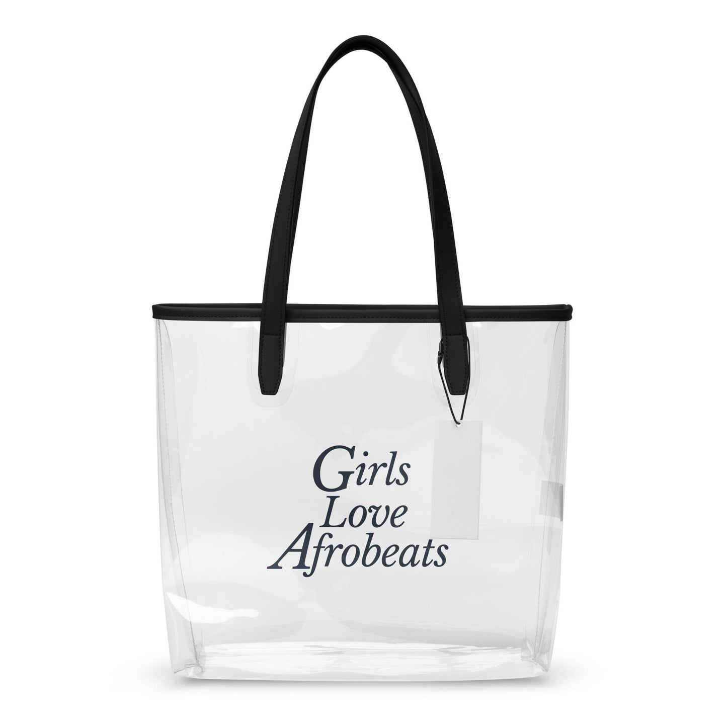 Girls Love Afrobeats Clear Tote Bag