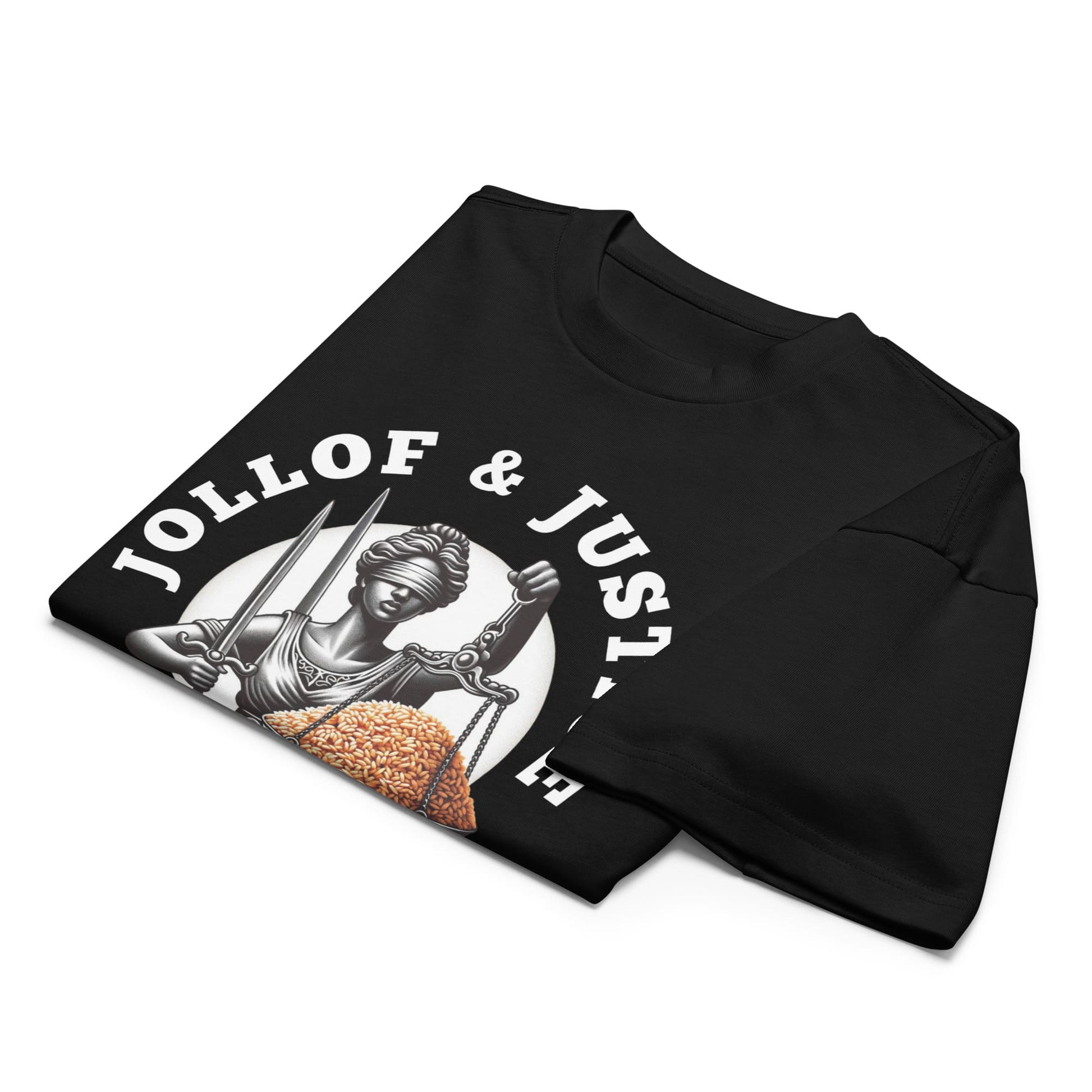 Jollof & Justice For All Box Tee - Yang Colors 2
